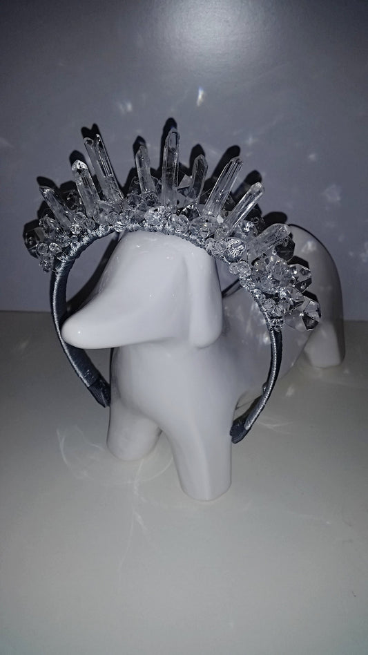 Crystal bridal headpiece