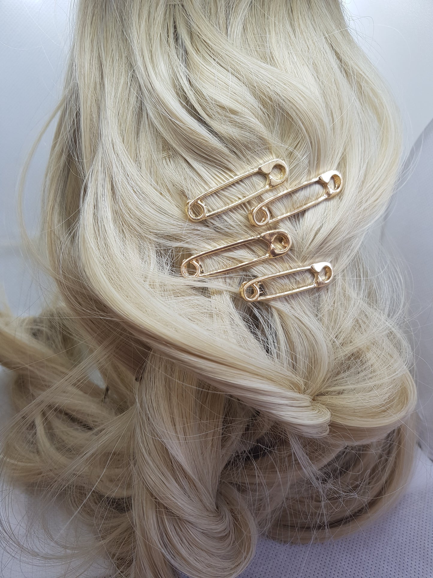 fun gold hair accessories