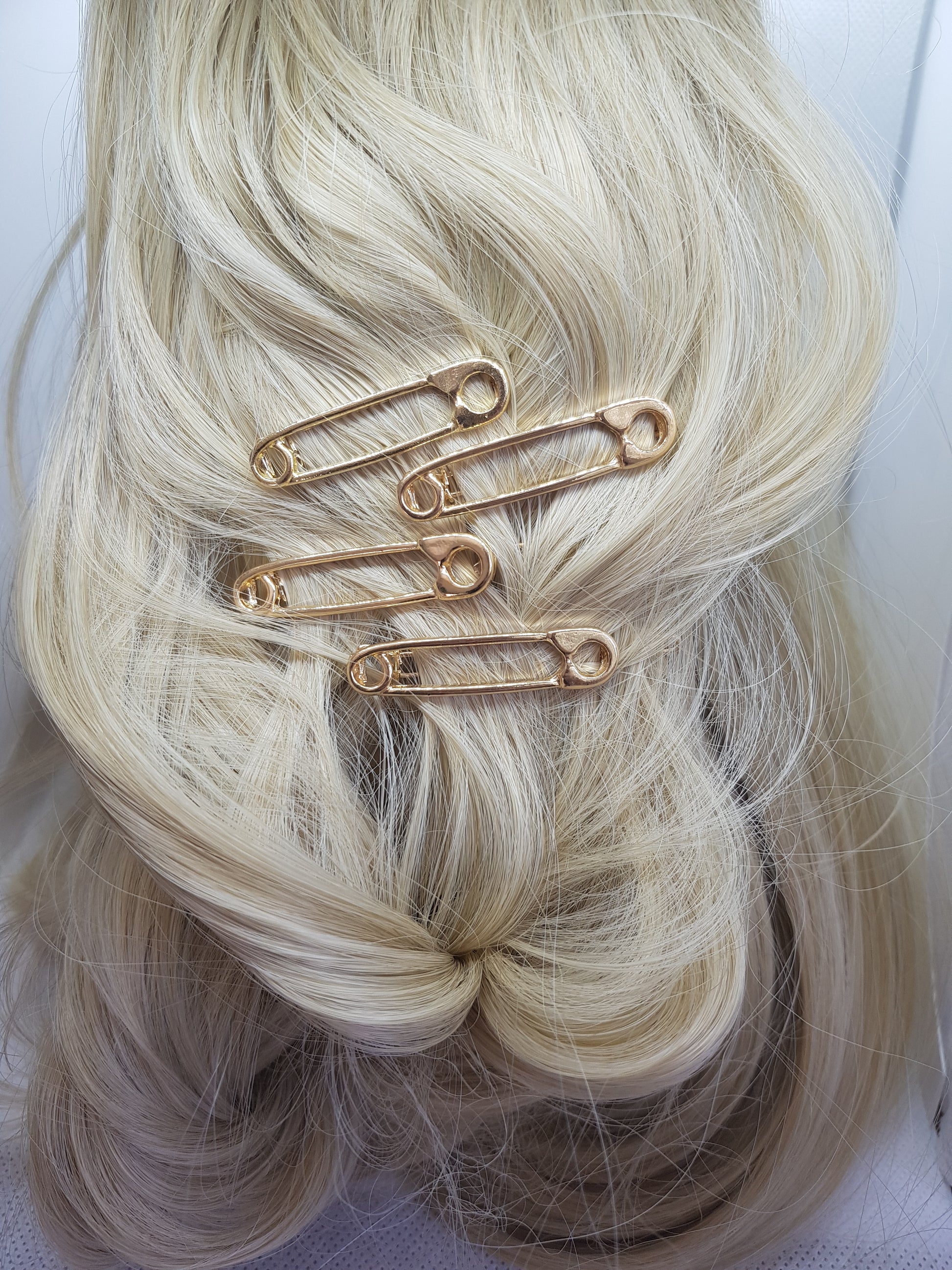 fun gold hair accessories