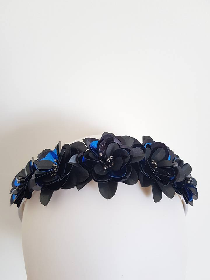 handmade floral headpiece